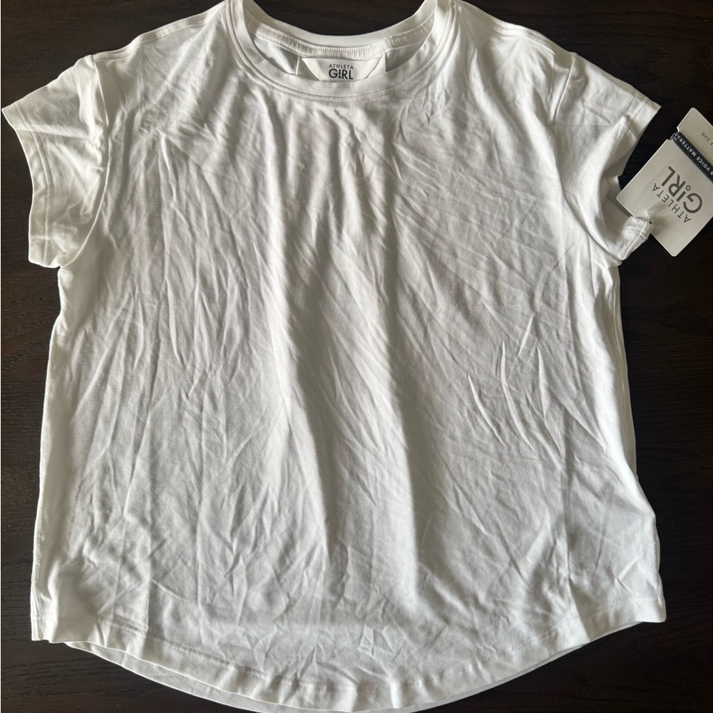 NWT Athleta Girl With Ease Tee